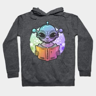 Astro Academic - The Scholarly Space Squid Hoodie